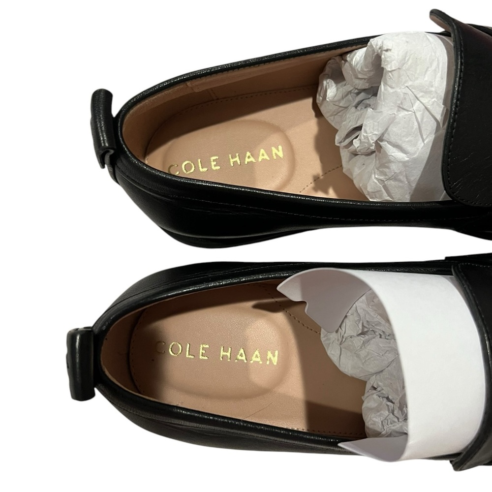 Cole Haan Black Leather Classic Penny Loafer NWOB - Picture 8 of 10